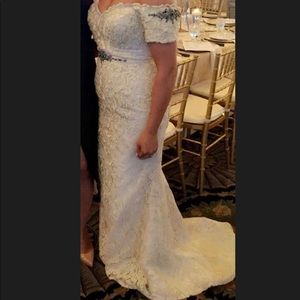 Beautiful Lace Evening Gown